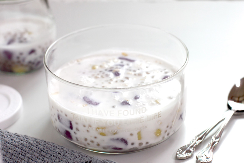 芋圆燕麦西米露