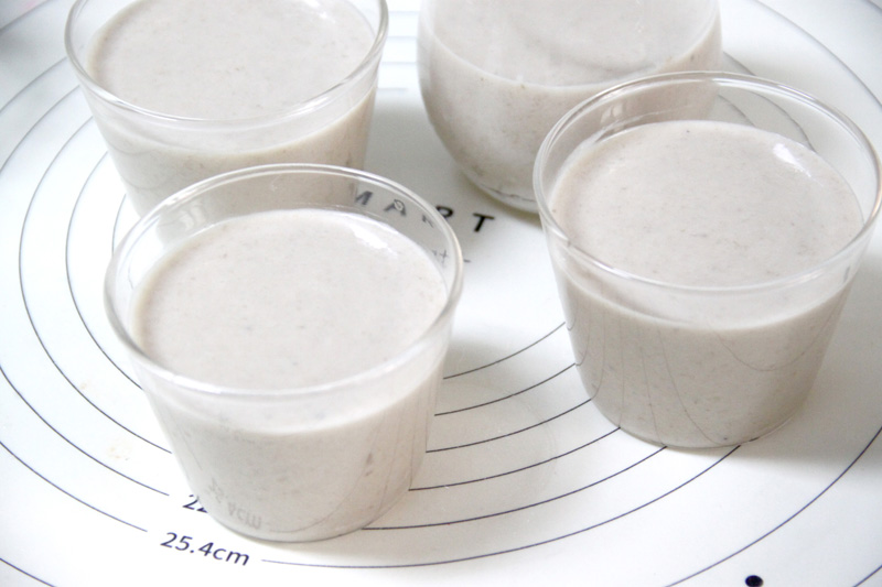 燕麦香蕉慕斯杯