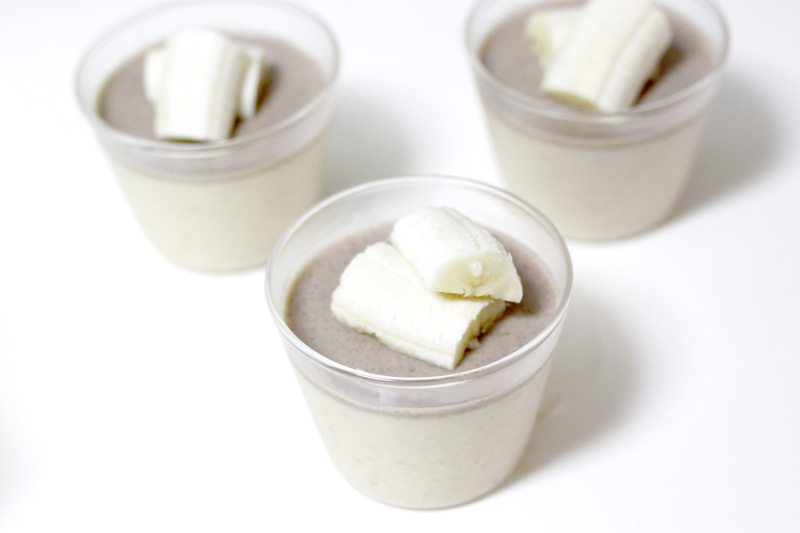 燕麦香蕉慕斯杯