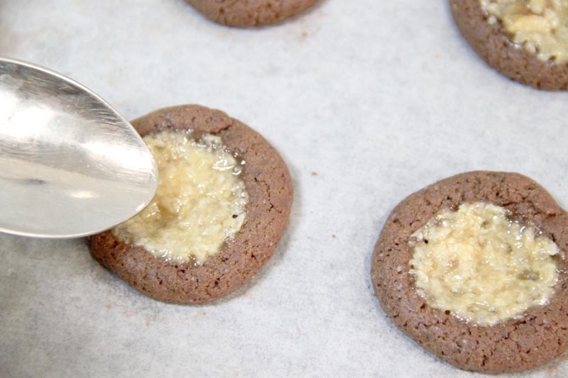 可可燕麦糖心饼干