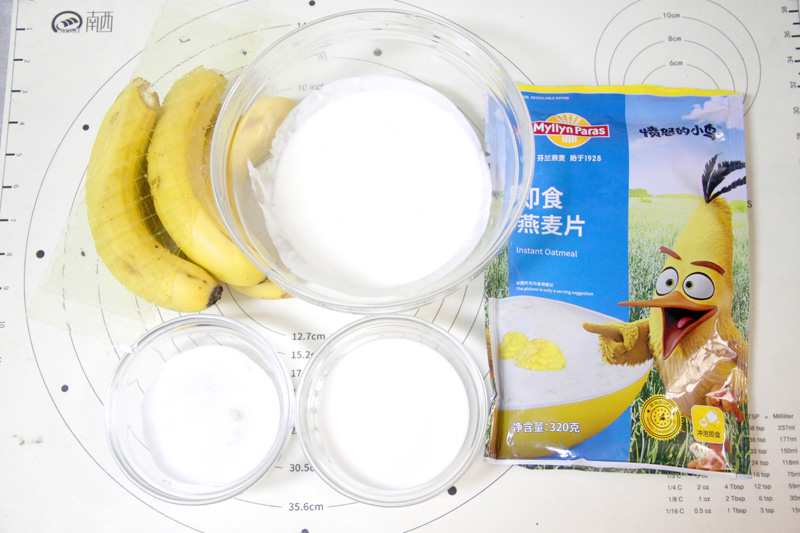 燕麦香蕉慕斯杯