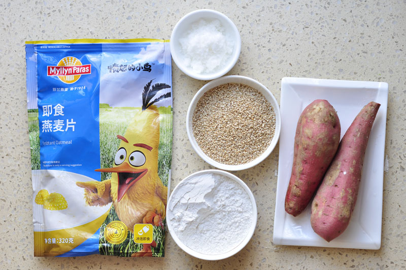 燕麦红薯饼