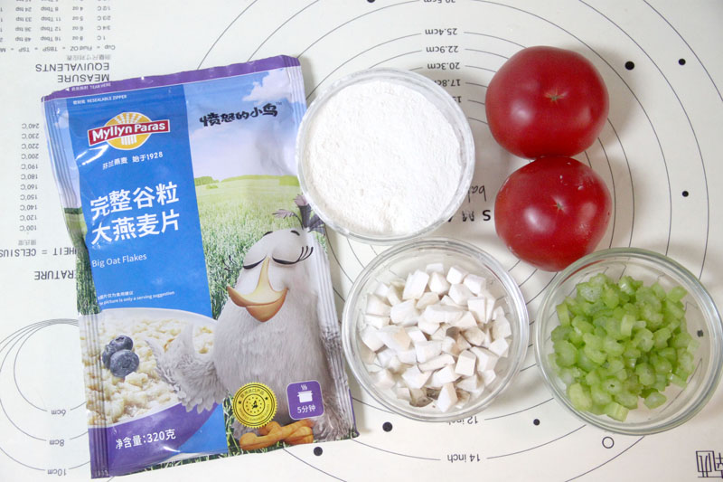 西红柿打卤燕麦面