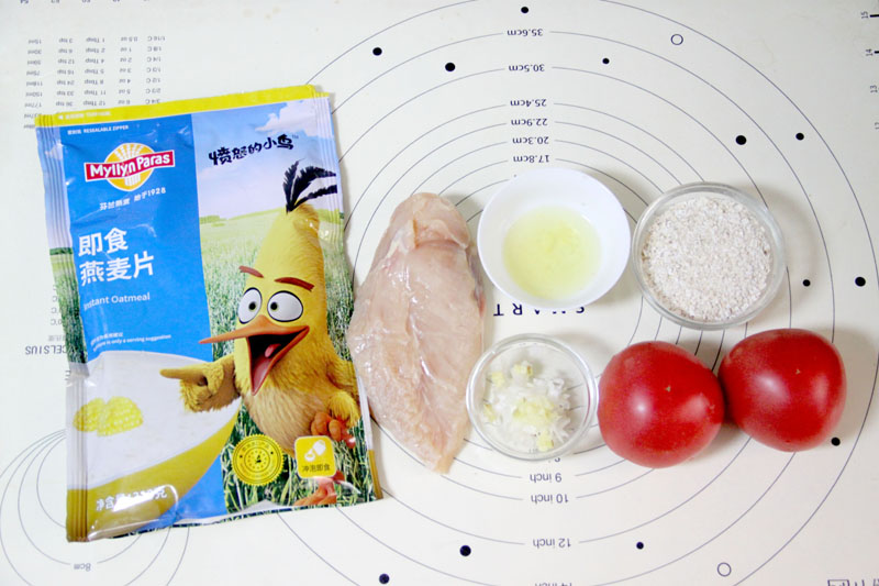 茄汁燕麦鸡肉丸