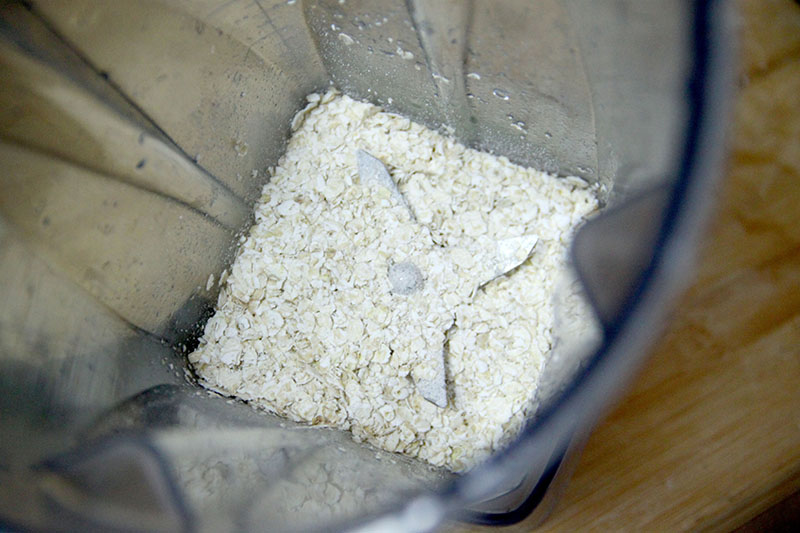 燕麦紫薯牛奶羹