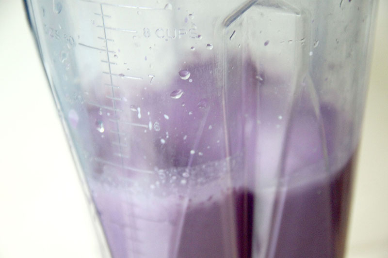 燕麦紫薯牛奶羹