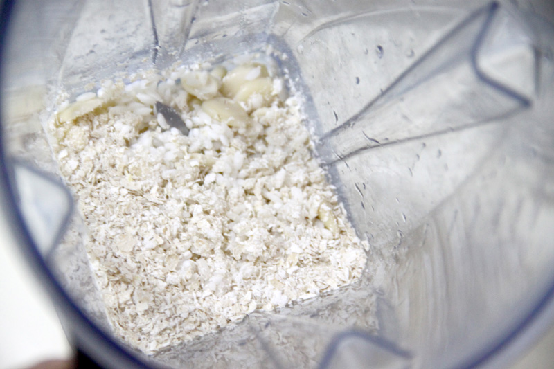 燕麦桂花杏仁茶