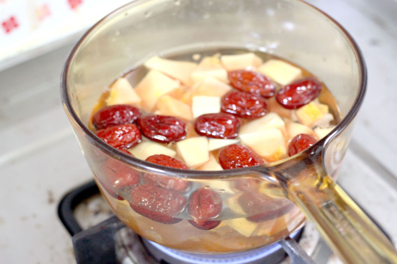 木瓜红枣燕麦粥