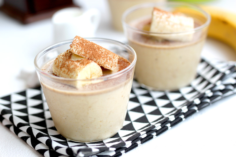 燕麦香蕉慕斯杯