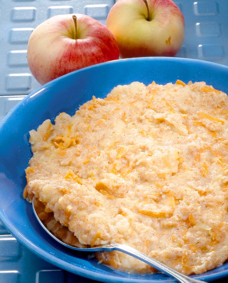 胡萝卜苹果燕麦粥