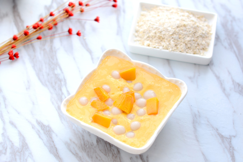 燕麦芒果小丸子