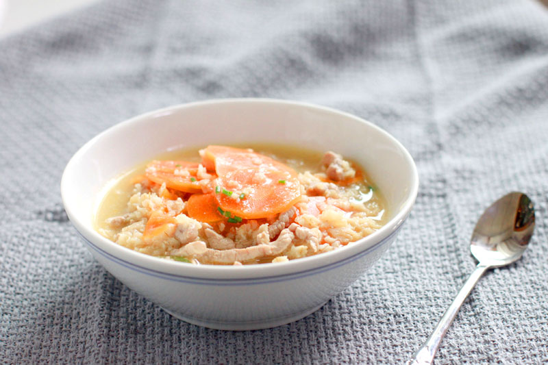胡萝卜燕麦粥