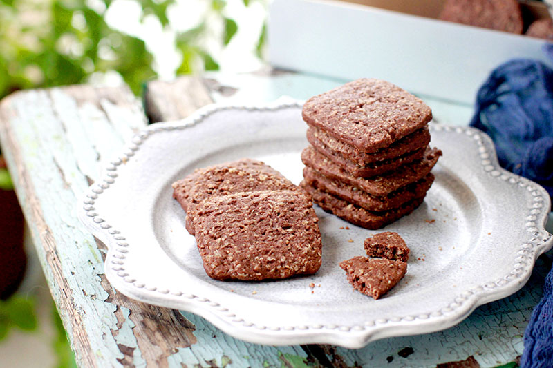 巧克力燕麦饼干